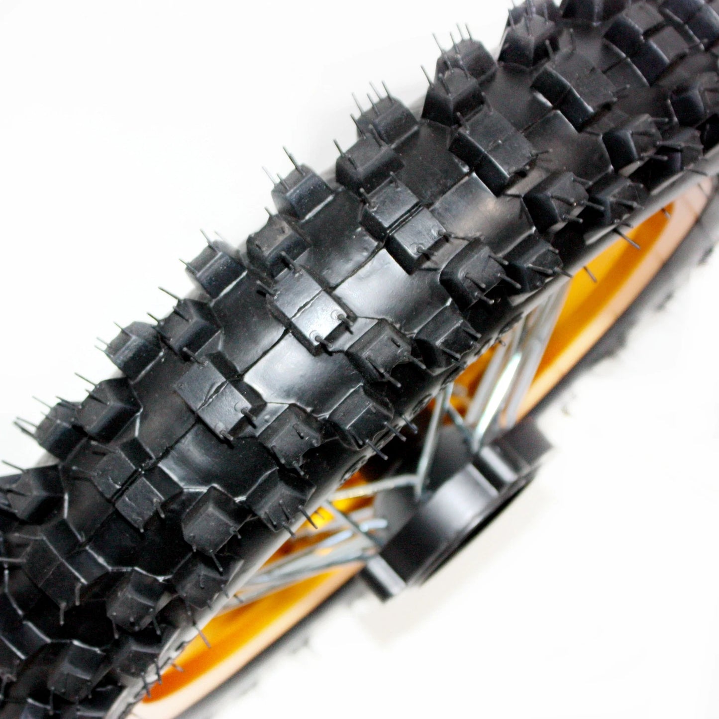 12mm Axle Rear Wheel Rim + Tyre for PIT PRO Dirt Bike