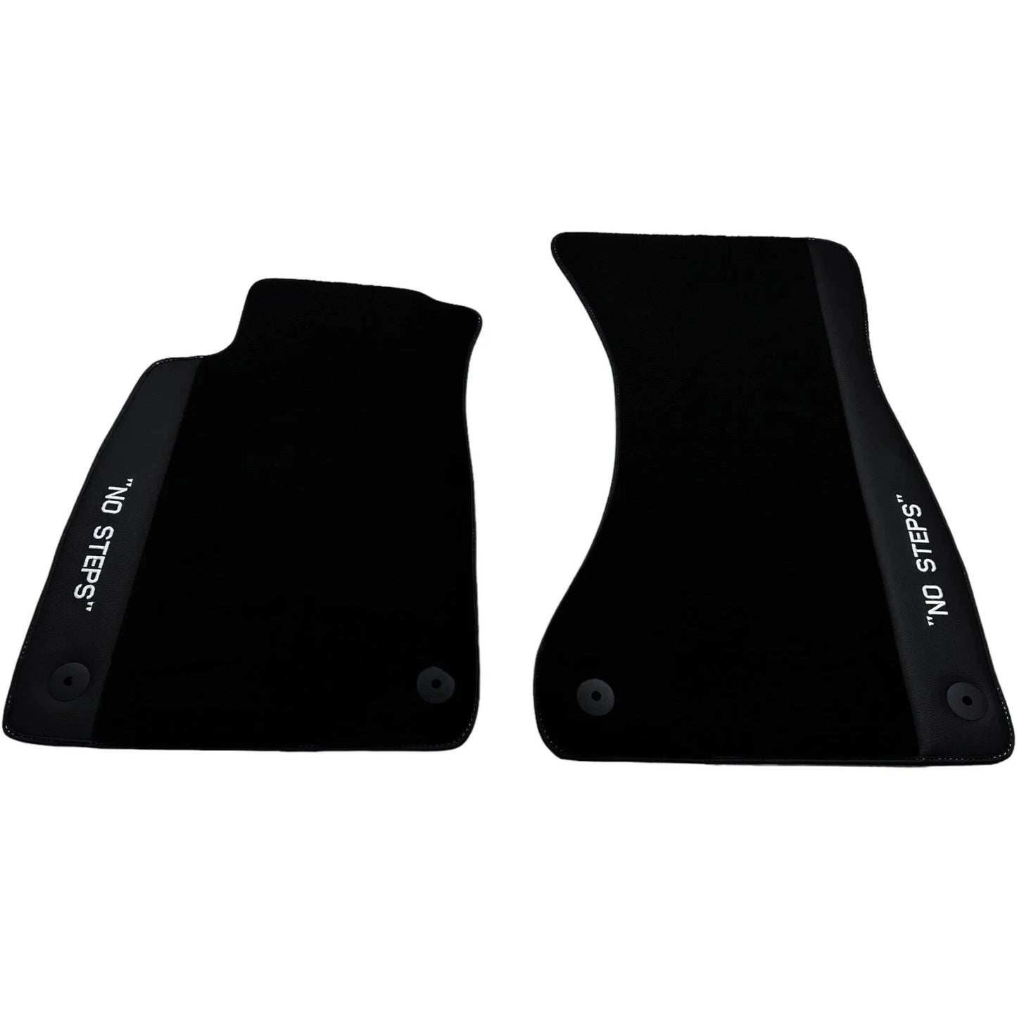 Black Floor Mats for Audi R8 (2015-2023) - Durable, Custom Fit, Easy Clean