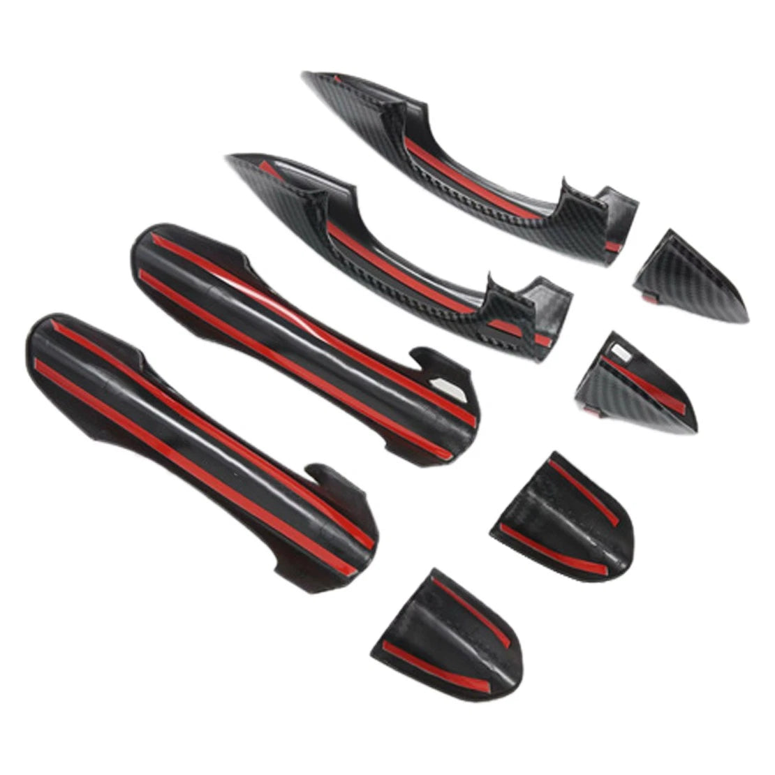 Carbon Fiber Door Handle Trims for Ford Edge (2015-2021)