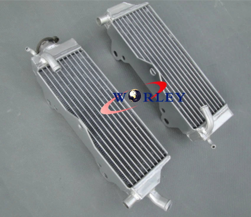 Aluminum Radiator & Blue Hose for Honda CR500 CR500R (1989)