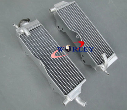 Aluminum Radiator & Blue Hose for Honda CR500 CR500R (1989)