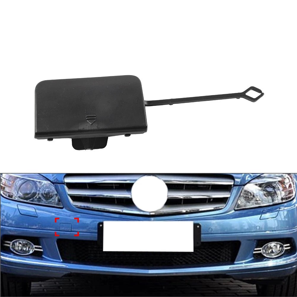 Front Bumper Tow Hook Cover for Mercedes Benz C-Class W204 Sedan (2007-2011)