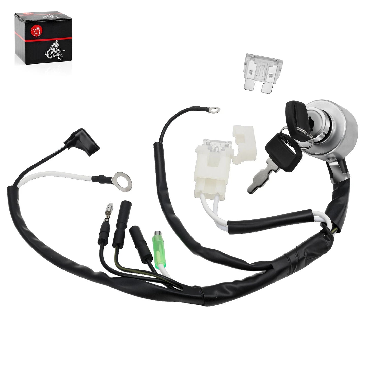 Starter Key Switch for Honda GX610 GX620 GX670 Engines (1998–2007)