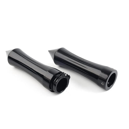 1" Motorcycle Spike Handlebar Grips for Harley & Kawasaki