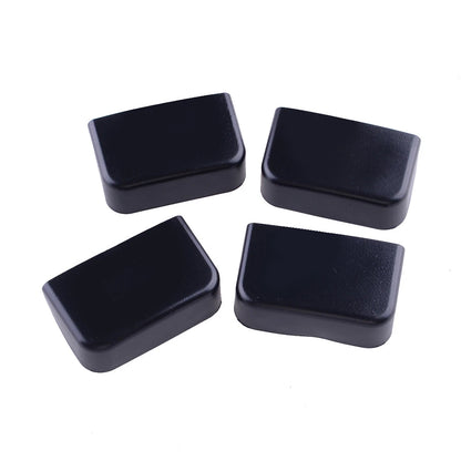 4 x Rear Seat Slide Rail Anti-Kick Plug Rubber Caps for Tesla Model Y (2020)