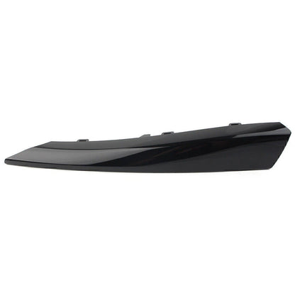 Front Left Bumper Grille Insert Cover for Jaguar XF (2012-2015) Black