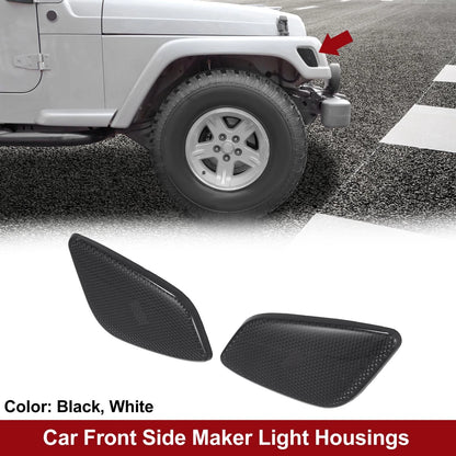 Front Bumper Side Marker Light Housings  for Jeep Wrangler