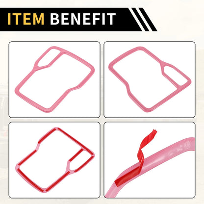 Center Console Gear Shift Frame Cover Trim for Jeep Wrangler JL (2018-2023)