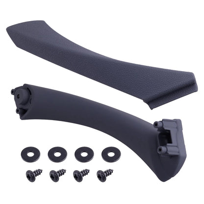 Black Rear Right Inner Door Trim Handle & Pull Cover for BMW E90 328i (2007-2013)
