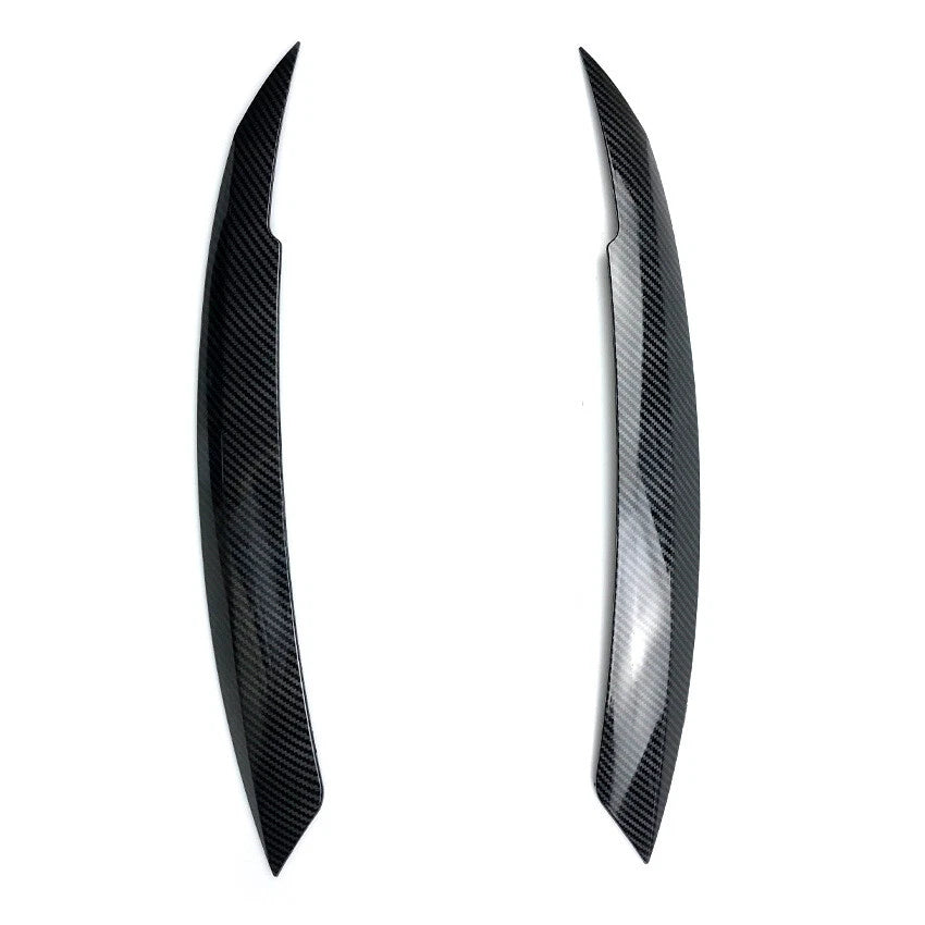 Headlight Eyelid Covers for VW Jetta MK6, Sagitar (2010-2018) Black 2 x