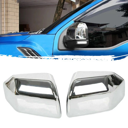 Chrome Side Cap Mirror Covers for 2015-2020 Ford F150 F-150 (2015-2020)