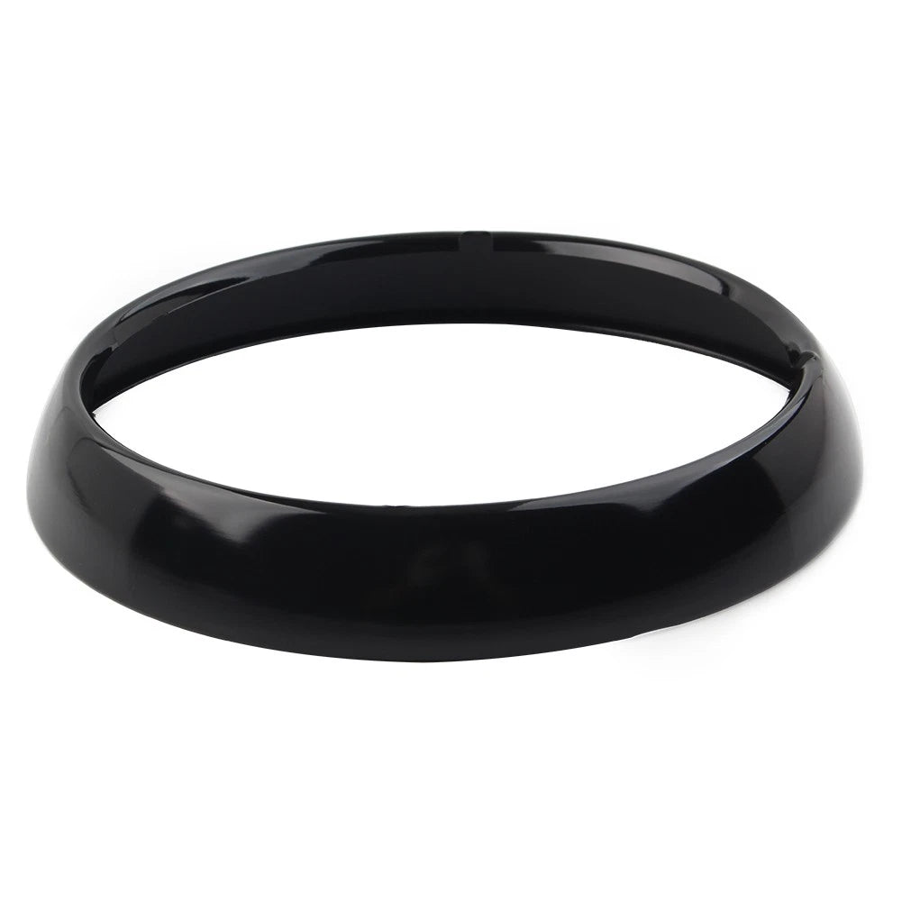 7" Headlight Trim Ring Visor Light Cover for Harley Touring Electra Street Glide