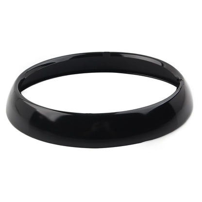 7" Headlight Trim Ring Visor Light Cover for Harley Touring Electra Street Glide
