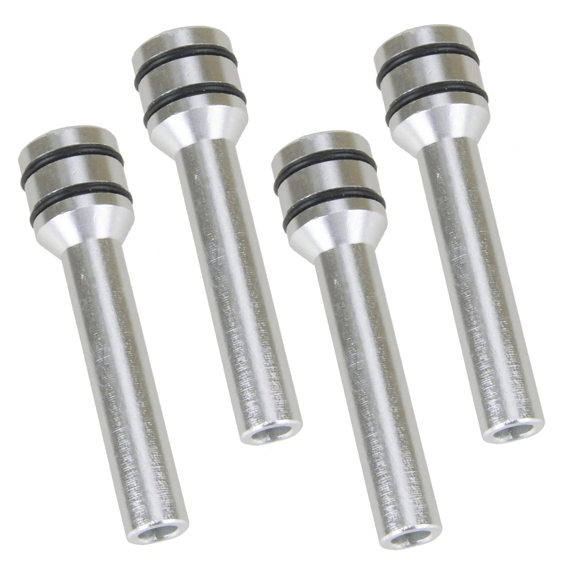 4 x Aluminium Door Latch Pin Covers for Car Interior - 49mm