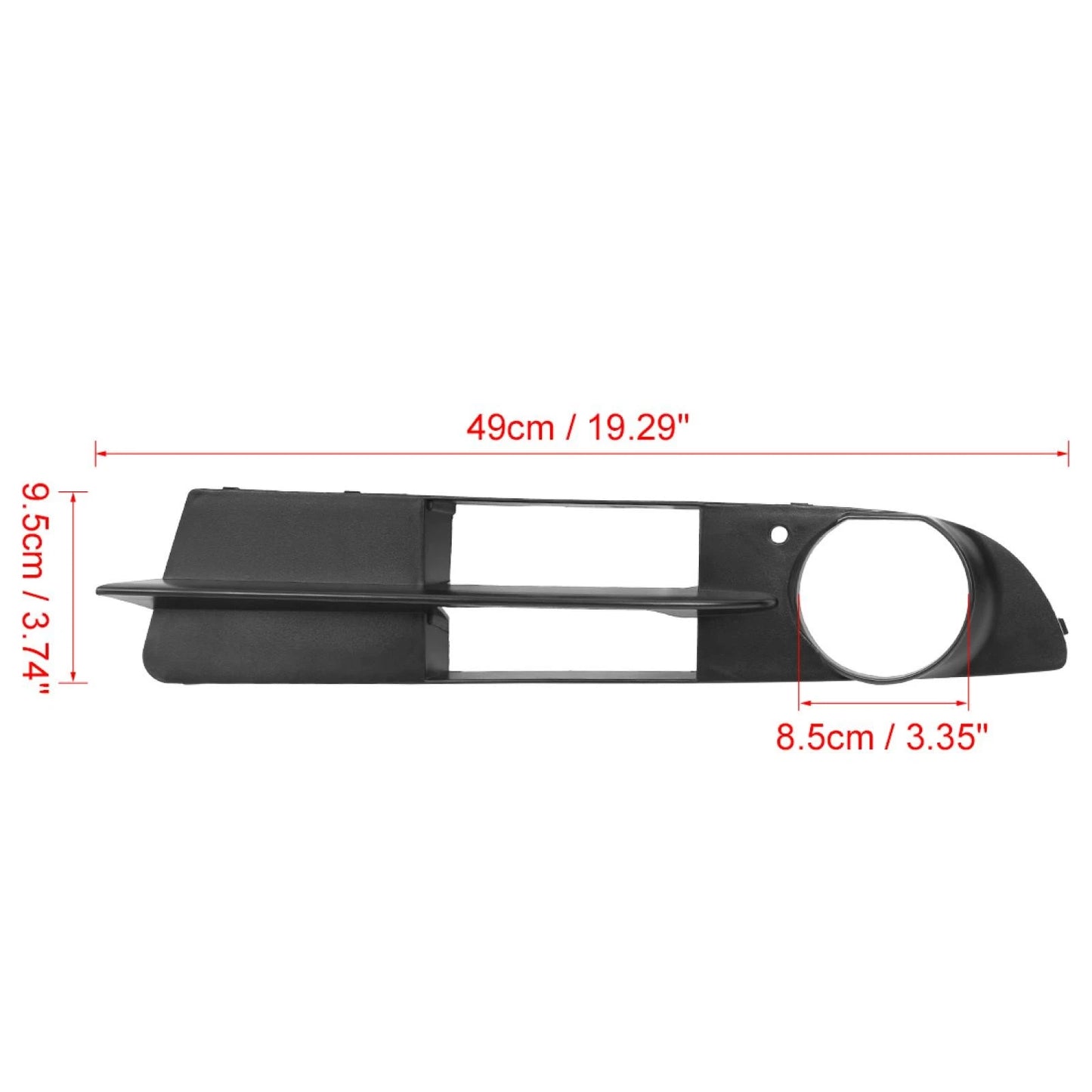 Front Left Fog Light Grille Cover for BMW 525i (2004-2007)