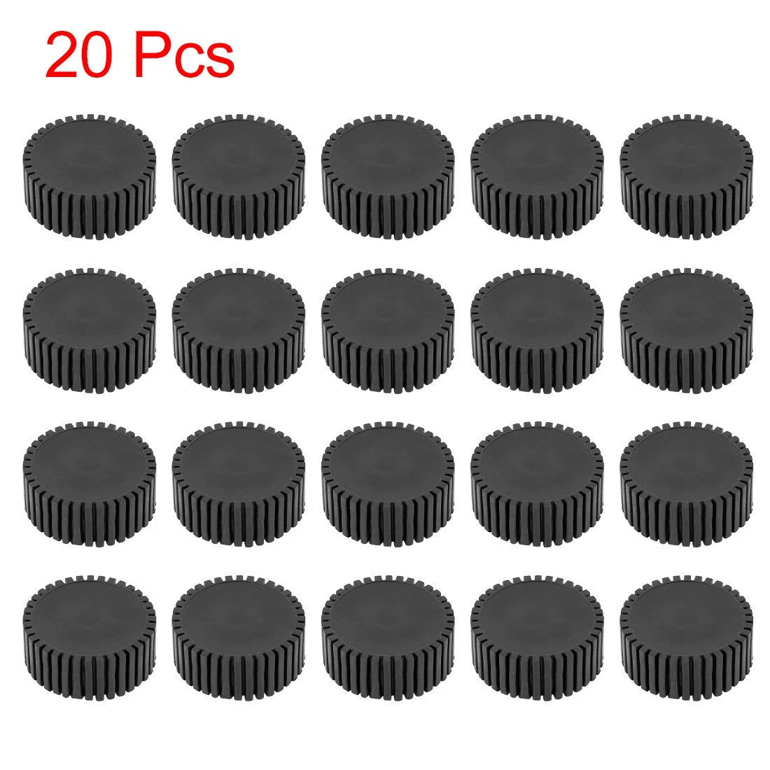 Oil Tank Cover Seal Buffer Cushion Universal Circular / 20pcs for Motorcycle