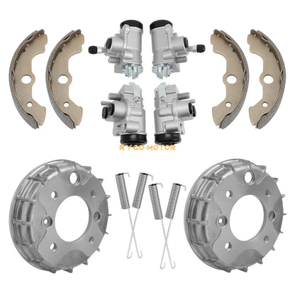 2 x Front Brake Drums Wheel Cylinders for Honda Foreman 400 450