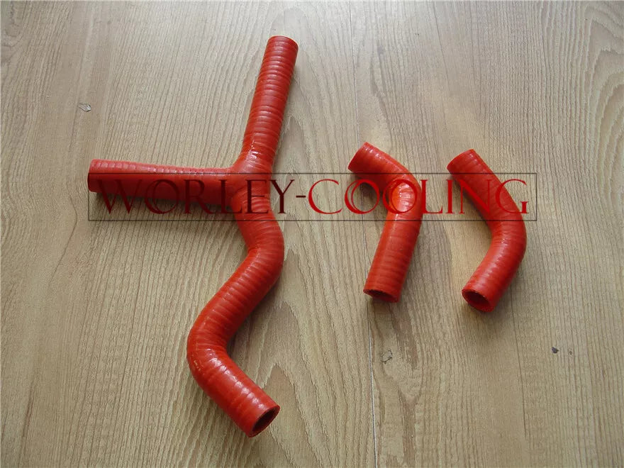 Silicone Radiator Hose for KTM SMR560 2006-2007 (2 x RED)