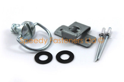 Seat Pin Kit Dzus Bolt for Husqvarna TE WR CR Trail Enduro