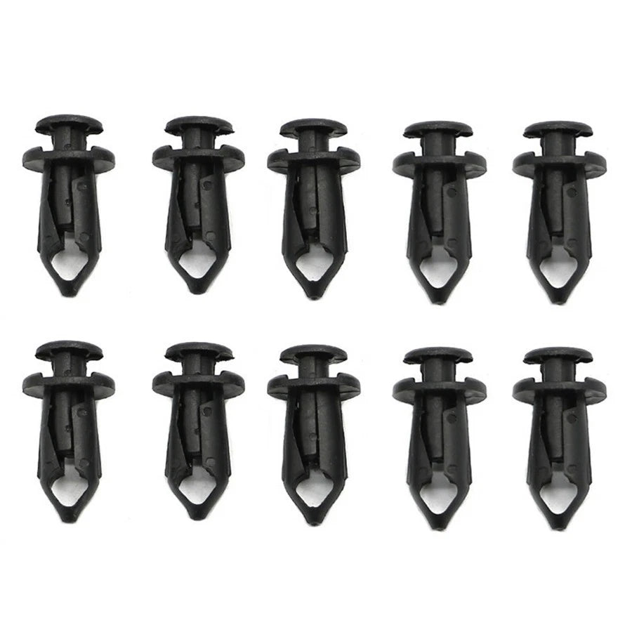 100 Pcs Plastic Mixed Size Fastener Clips for Car ATV UTV Body Trim