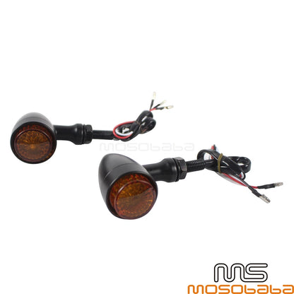 LED Amber Turn Signal Light for Harley Suzuki Universal