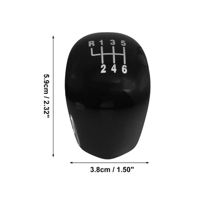 6 Speed Manual Gear Shift Knob for Ford Fiesta Focus C-MAX Kuga (2008-2017)