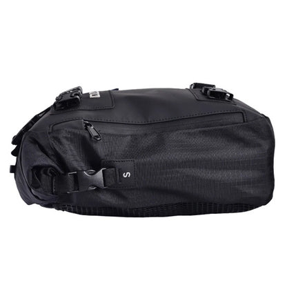 Waterproof 10L Rear Tail Seat Bag for Motorcycle - Black