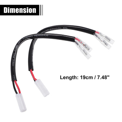 Turn Signal Cable Adapter Connectors 4 x for Yamaha R6