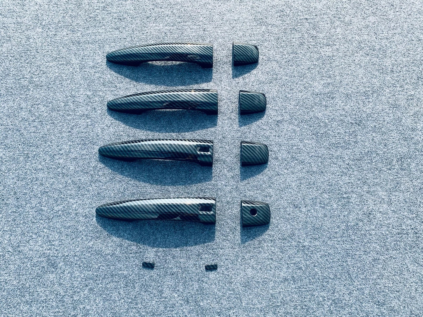 Carbon Fiber Side Door Handle Cover Trim for Nissan Rogue (2021-2023)