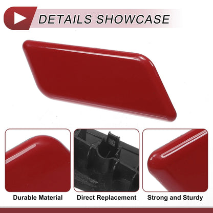 Red Front Right Washer Nozzle Cover for Subaru Outback (2015-2017)