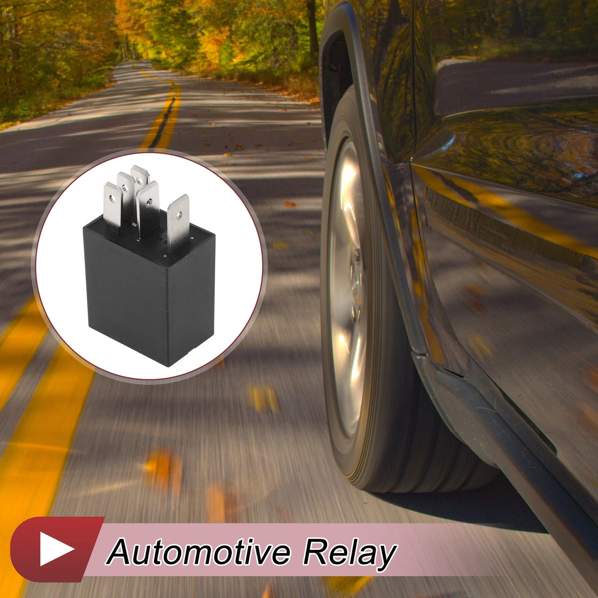 4 Pins Multi-Purpose Relay 12V 80A for Mercedes-Benz Audi VW Volvo