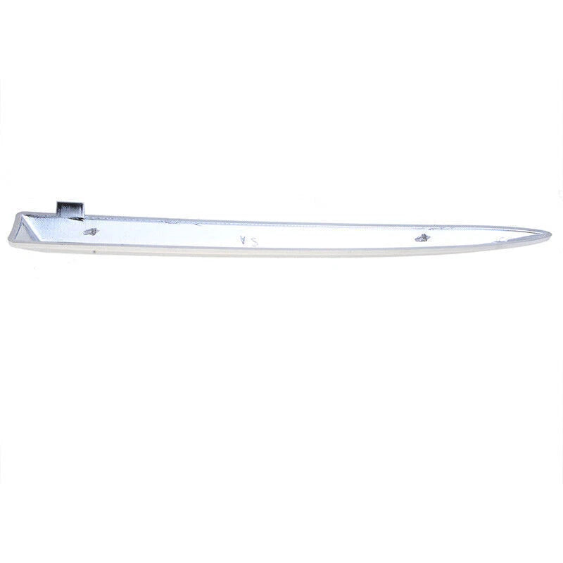 Left Side Chrome Front Bumper Upper Grill Moulding Trim for Fiat 500 (2007-2015)