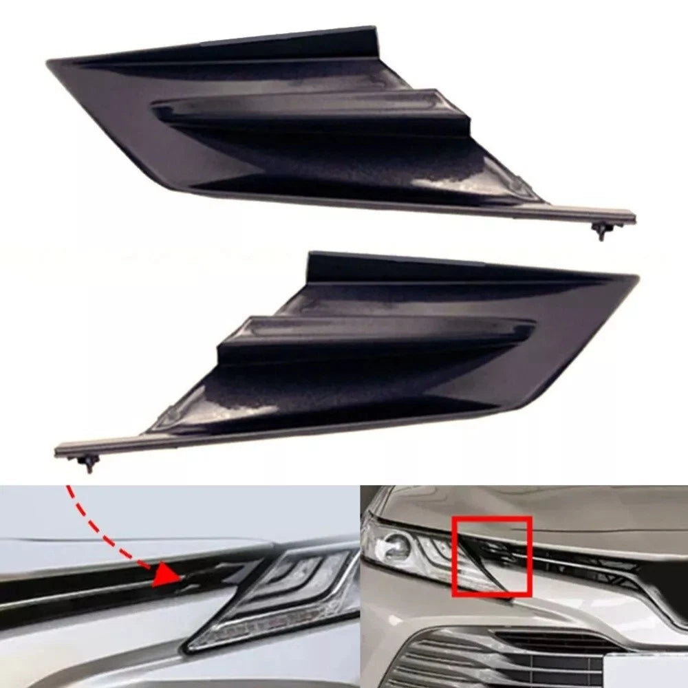 Front Bumper Grille Trim Cover for 18-20 Toyota Camry (2018-2020)