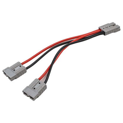 50A For Anderson Plug DoubleY Adaptor Cable Extension 4mm Battery Connector