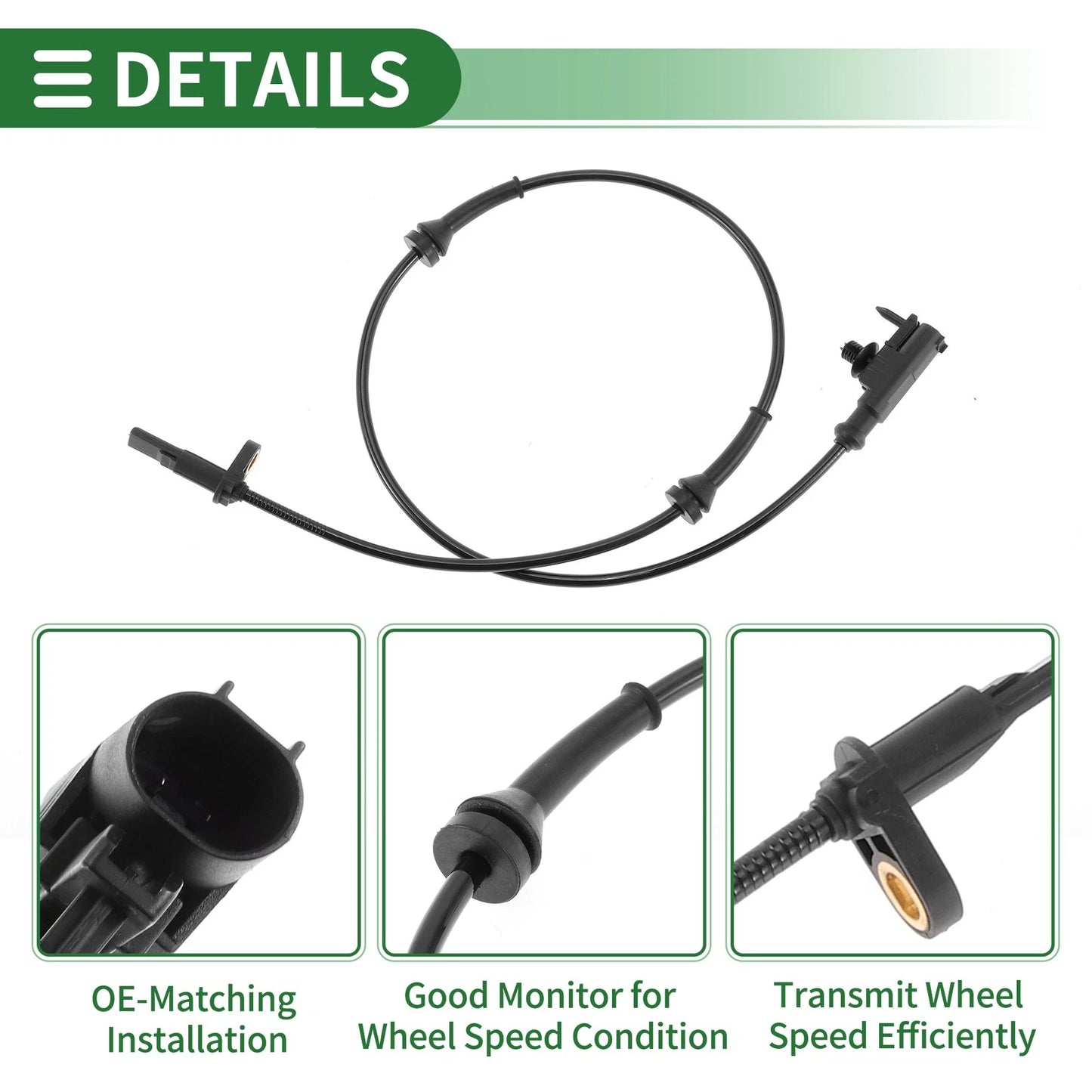 ABS Wheel Speed Sensor for Mitsubishi Colt CZC (2005-2012)