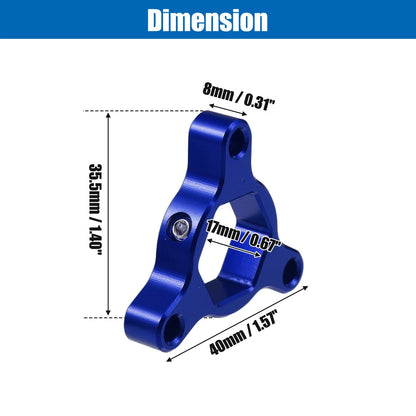 2pcs / 17mm / Rider Fork Preload Adjusters Aluminum Alloy Blue for Motorcycle