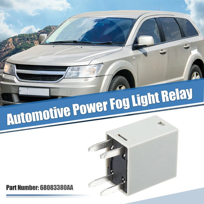4 Pin Power Relay 68083380AA 12VDC 35A for Dodge Ram Jeep (2002-2023)