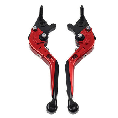 Red CNC Extendable Brake Clutch Levers for BMW S1000RR S1000R (2015-2019)