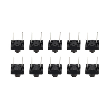 10 x 8mm Momentary Tactile Push Button Switch for PCB Panels