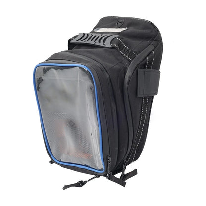 Universal Motorcycle Tank Bag with Strap Storage for Honda & Harley