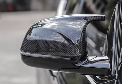 Carbon Fiber Side Mirror Cover Cap for BMW X3M/X4M/X5M/X6M (2019–2024)