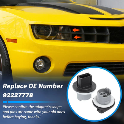 Turn Signal Light and Parking Lamp Socket for Chevy Camaro (2010 - 2015)