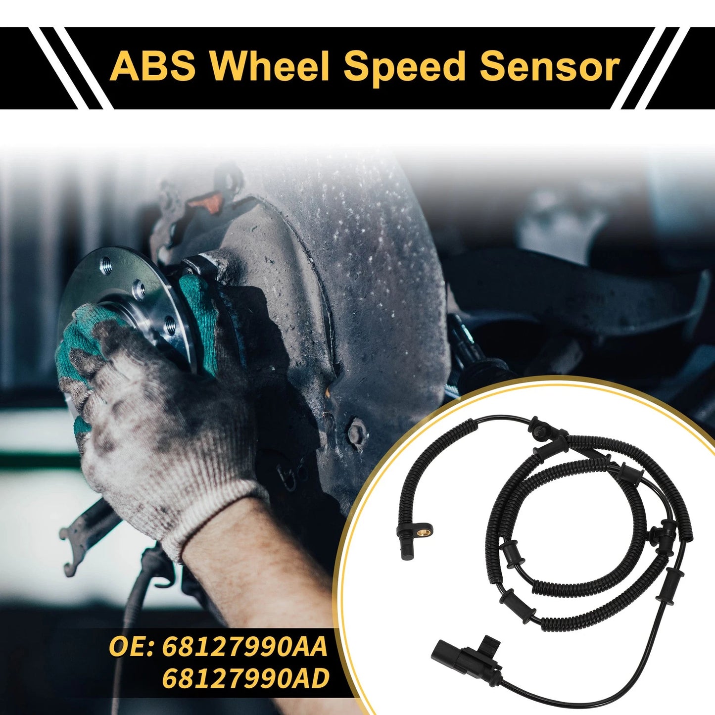 ABS Wheel Speed Sensor for Dodge Grand Caravan Rear Left/Right