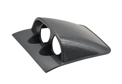 2" 52mm Dual Hole Dashboard Gauge Pod Mount Holder for Universal Car Models