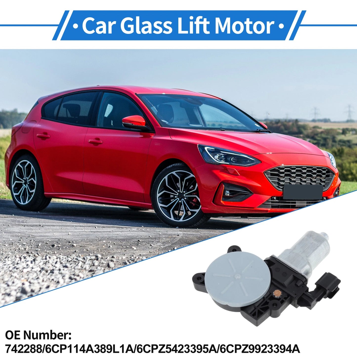 Power Window Regulator Lift Motor for Ford Focus (2012-2018)