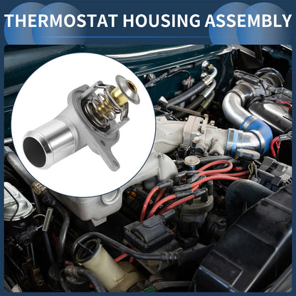 Engine Coolant Thermostat Housing for Chevrolet Silverado 1500 2500 (1999 - 2003)