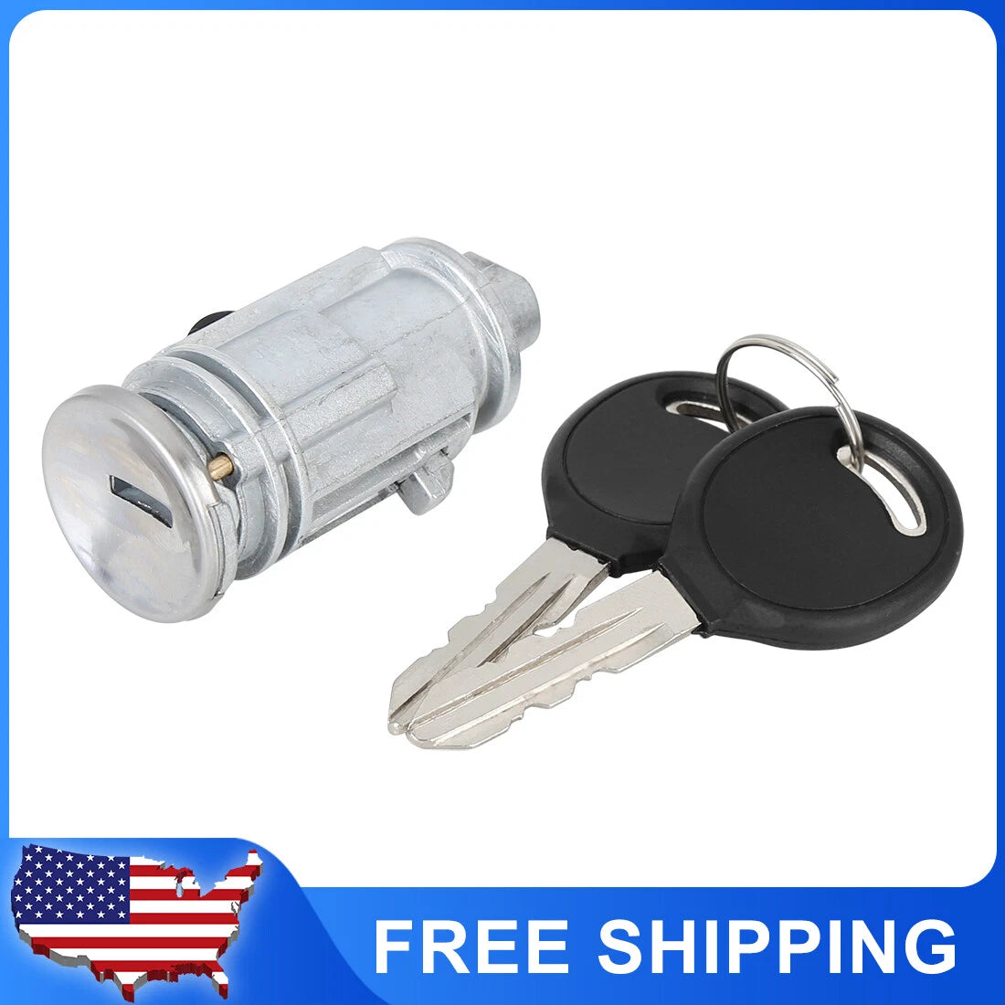 Ignition Switch Lock Cylinder w/ Key for Chrysler Dodge Jeep (2001-2007)