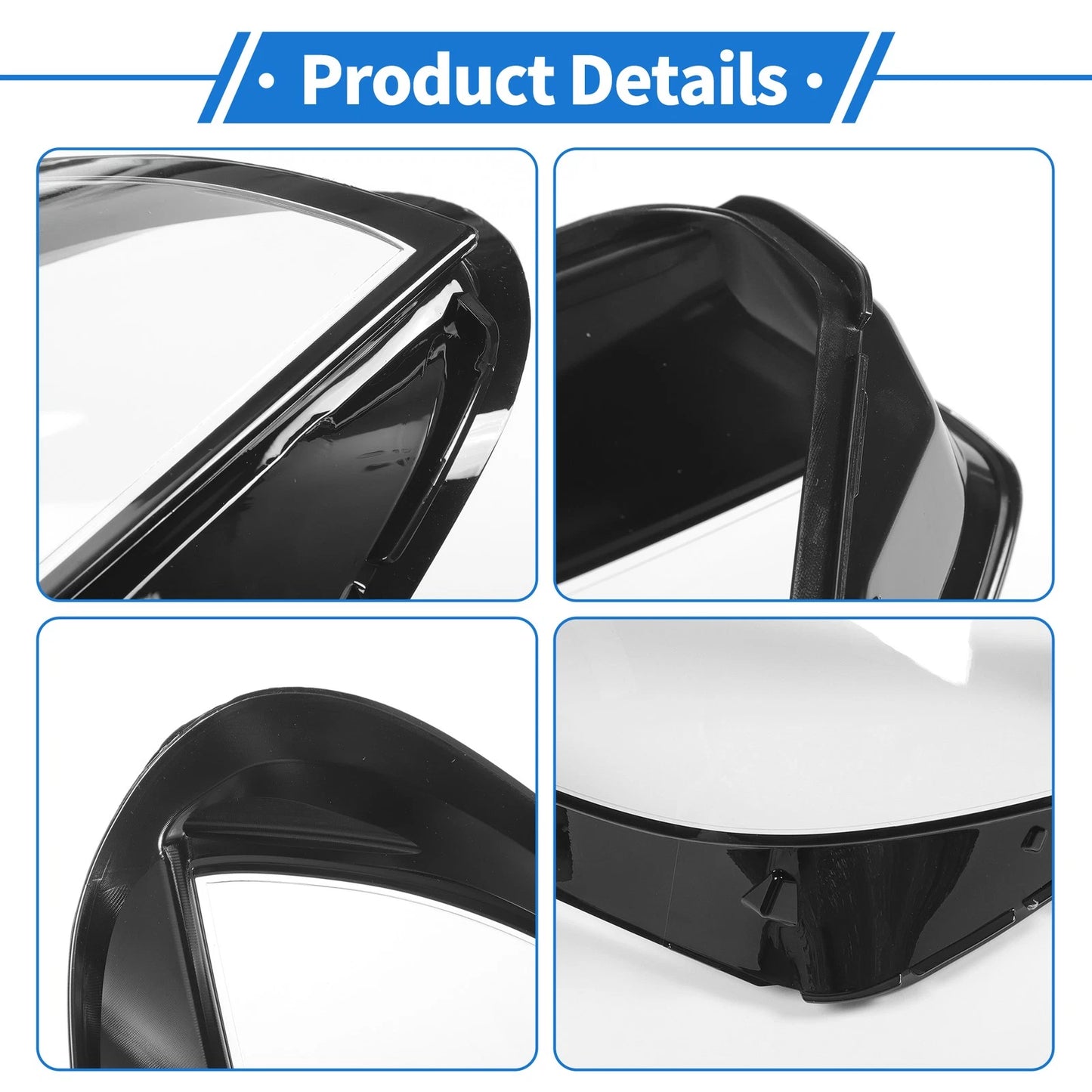 Car Front Left Headlight Lens Cover for BMW X5 G05 X6 (2019-2021)