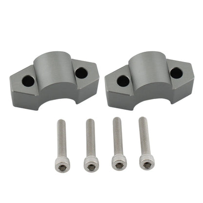 Handlebar Riser Clamp Mount Adapter Titanium for Honda X-ADV 750, ADV150 (2017-2023)