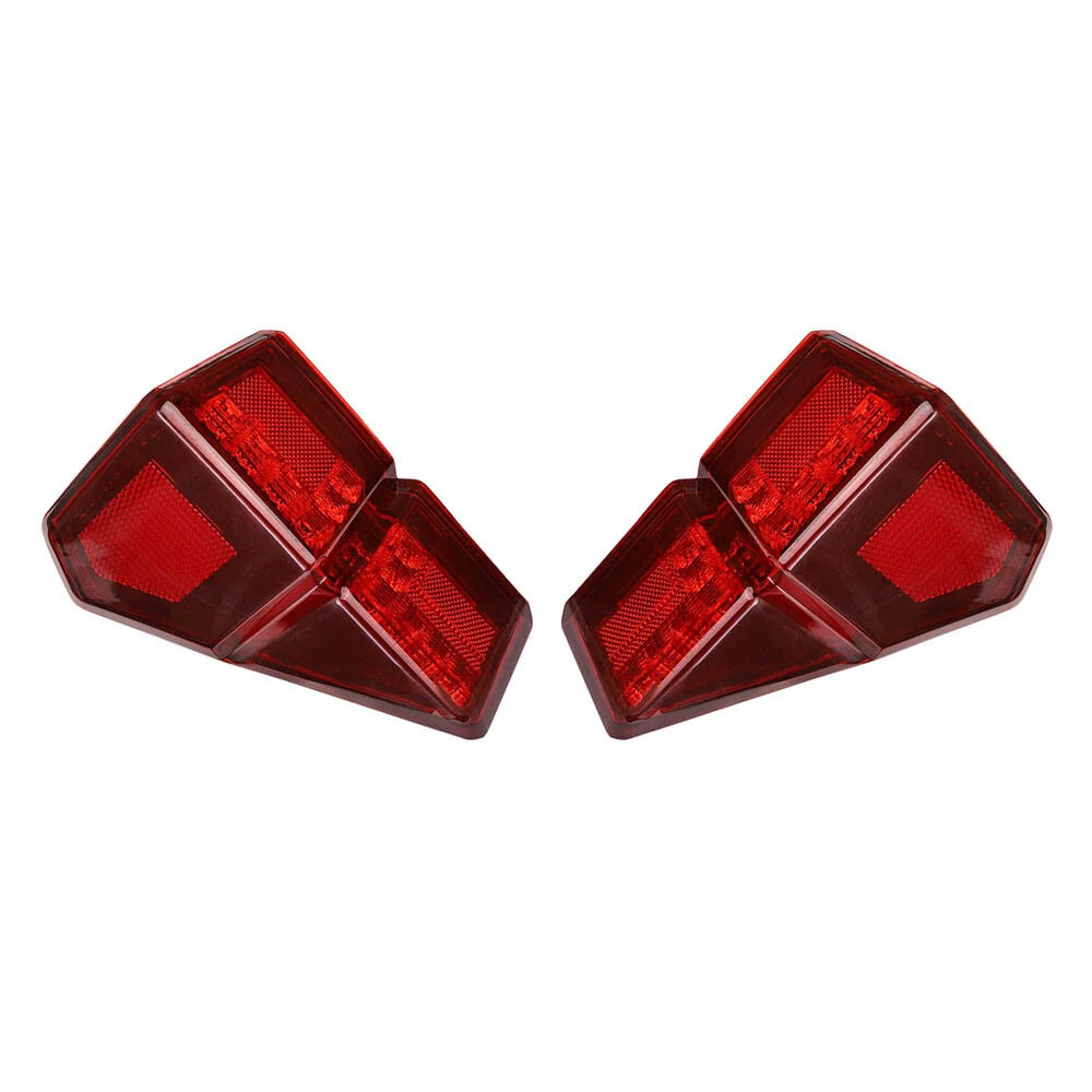 Red UTV Brake Tail Light Set for Polaris Ranger 1000 XP CREW (2019-2021)